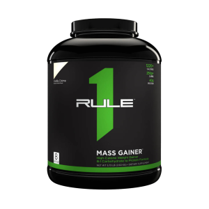 Rule1 LBS Mass Gainer Protein Vanilla Creme 5.73 lbs 8 serv