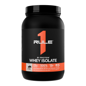 Rule1 Whey protein Isolate Cookies and Creme 30 Serv 1.98 lb