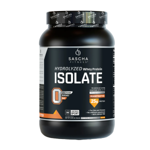 Sascha Fitness Hydrolyzed Whey Protein Isolate Smotch Peanut Butter 2.30 lb